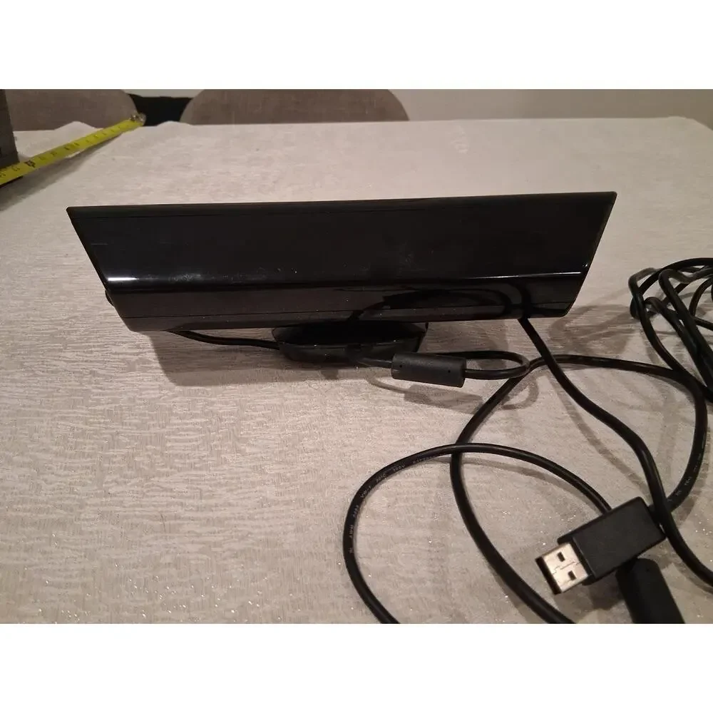 Official Microsoft Xbox 360 Kinect Motion Sensor Bar Black Model 1414 Tested
